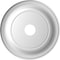 Ekena Millwork Traditional PVC Medallion (Canopies up to 11 1/2"), 19"OD x 3 1/2"ID x 1 1/2"P, Metallic Rust CMP19TRDRU - alternate 3